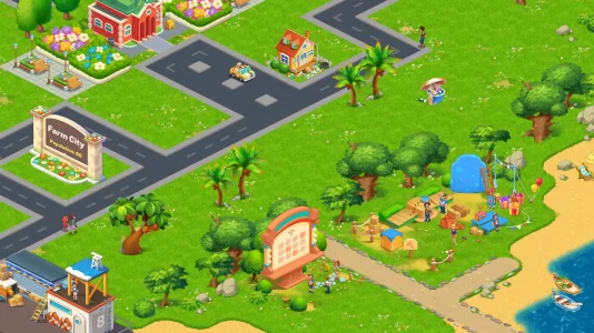 Farm City: Farming & Building screenshot 2