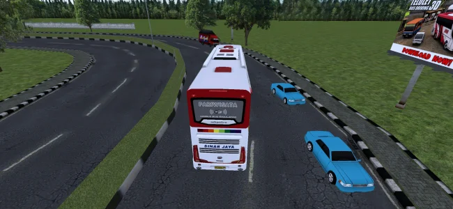 Mobile Bus Simulator screenshot 1